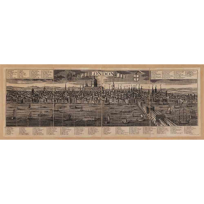 Zoffoli  Veduta di Londra