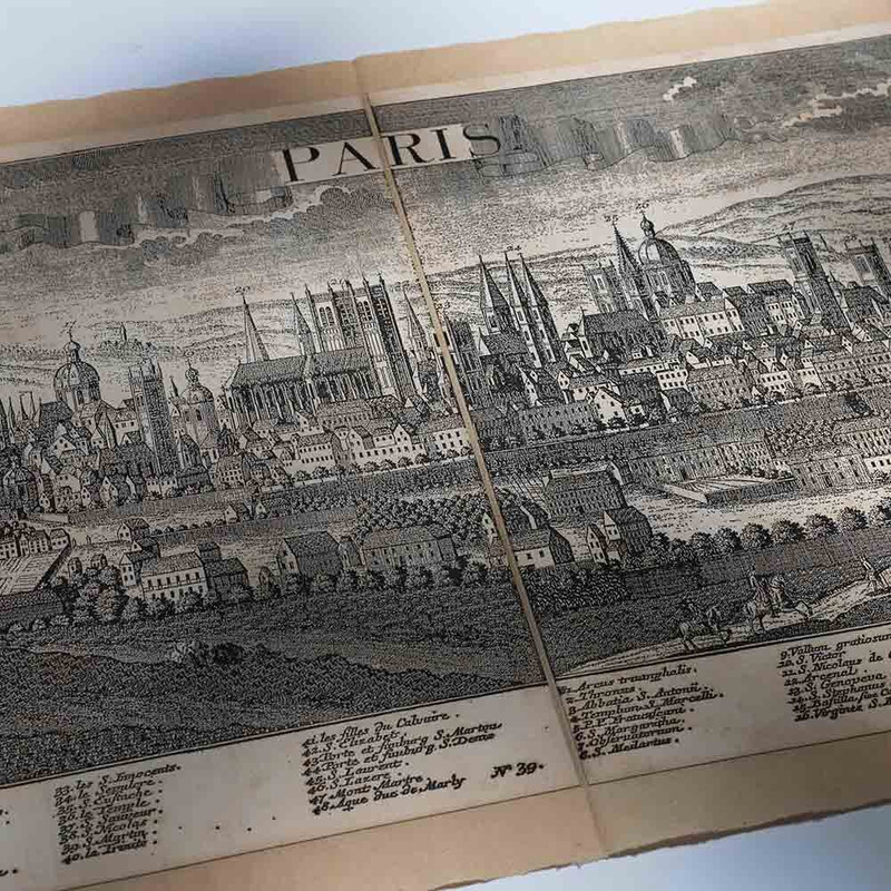 Zoffoli  Vue de Paris