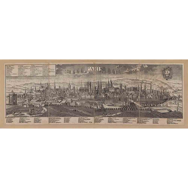 Zoffoli  Vue de Paris