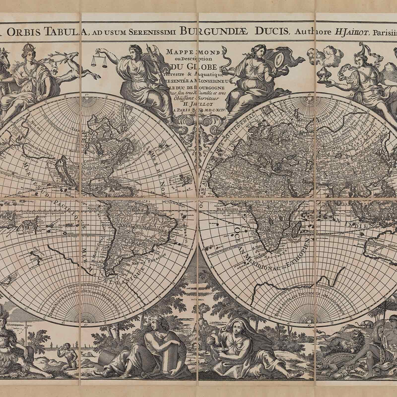 Zoffoli  Planisphere Jaillot