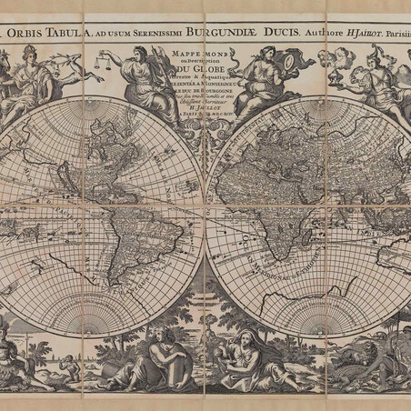 Zoffoli  Planisphere Jaillot