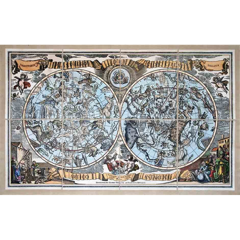 Zoffoli  Planisphere of the Celestial Globe