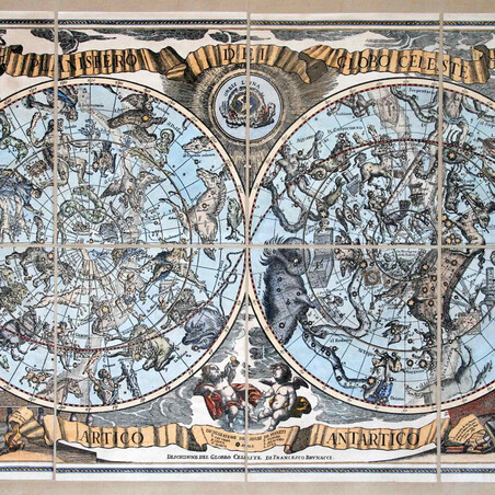 Zoffoli Planisphäre der Himmelskugel Zoffoli Planisphäre der Himmelskugel