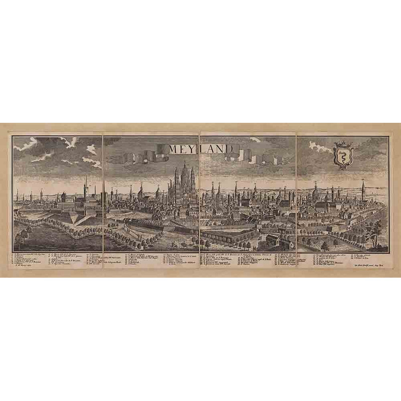 Zoffoli  Vue de Milan