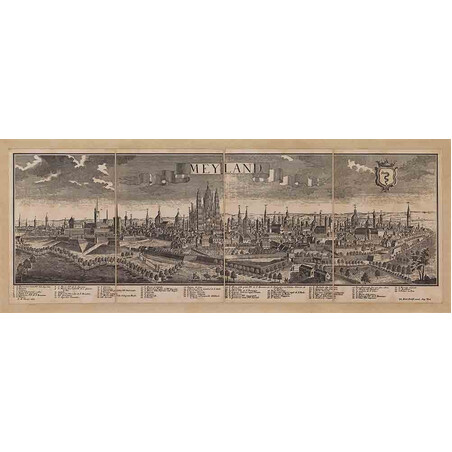 Zoffoli Veduta di Milano Zoffoli Veduta di Milano