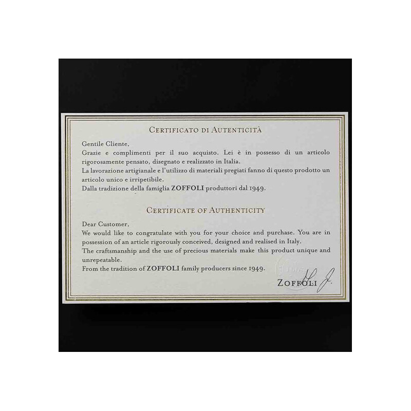 Zoffoli  Vertigo Noir Aquamarin