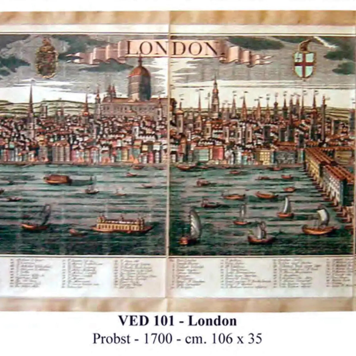 Veduta di Londra