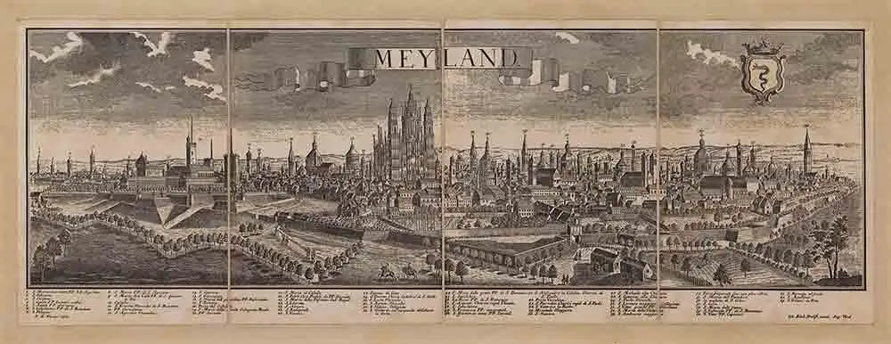 Ansicht von Mailand