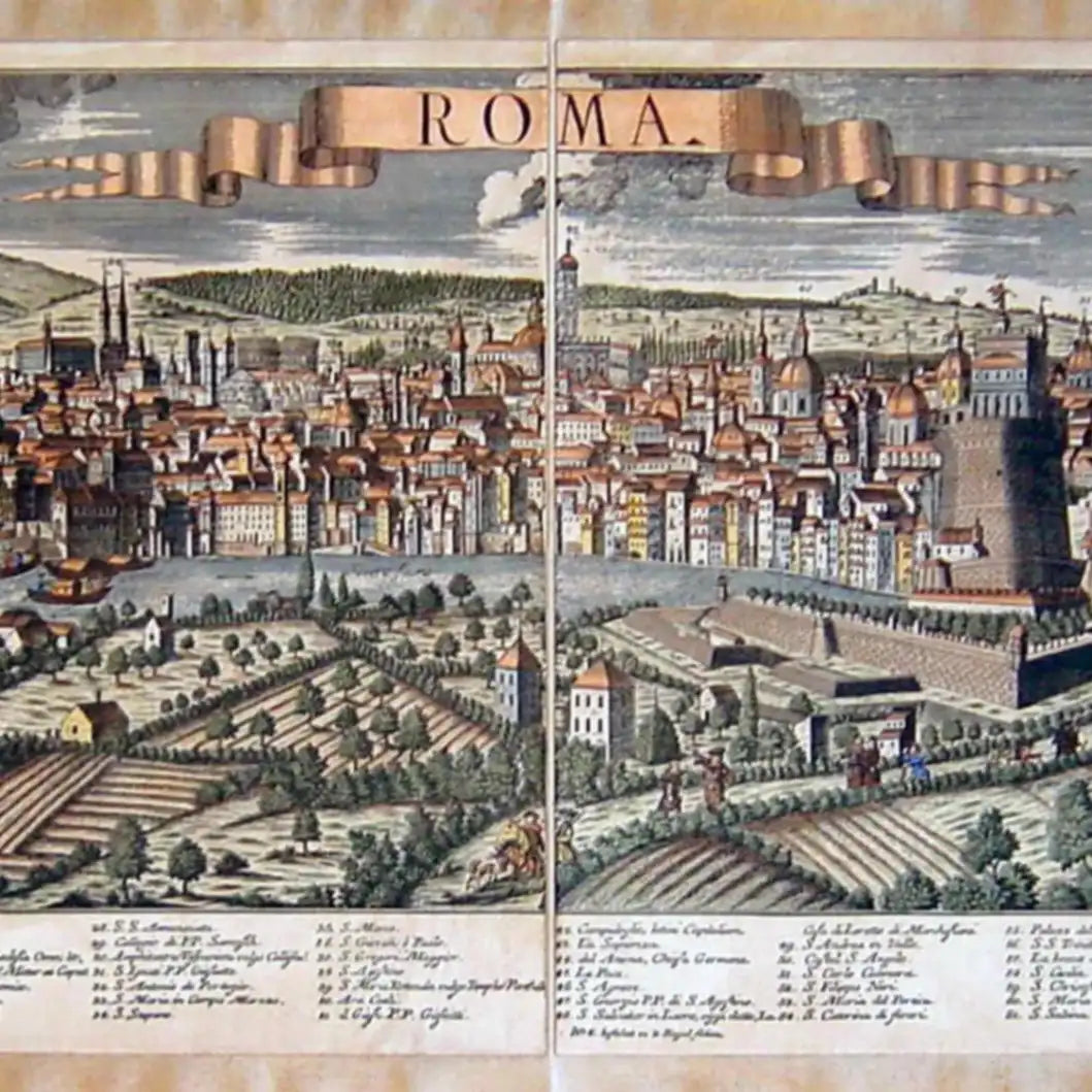 Ansicht von Rom