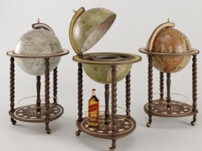 Explora: Drei Globen, um mit der Fantasie zu reisen